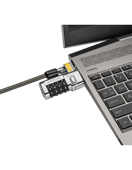 CANDADO KENSINGTON CON COMBINACIÓN CLICKSAFE 3 EN 1