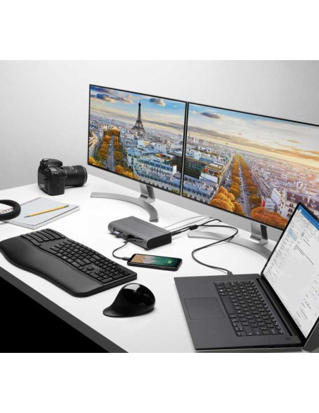 REPLICADOR DE PUERTOS KENSINGTON SD5600T 4K DUAL THUNDERBOLT