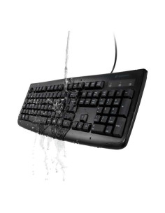 TECLADO KENSINGTON CON CABLE PRO FIT LAVABLE