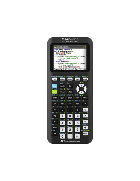 CALCULADORA GRÁFICA TEXAS INSTRUMENTS "TI-84 PLUS C-ET PYTHON EDITION"