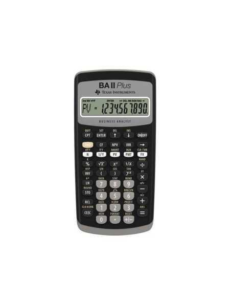 CALCULADORA FINANCIERA TEXAS INSTRUMENTS BA II PLUS
