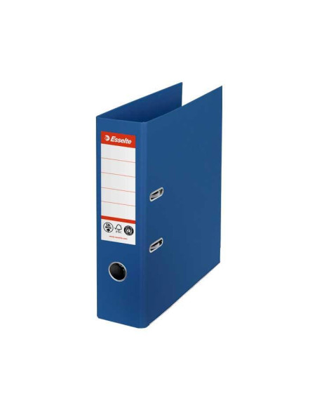 ESSELTE ARCHIVADOR PALANCA LAF N1 CO2 NEUTRAL A4 CARTÓN 100 RECICLADO LOMO 75MM AZUL VIVIDA