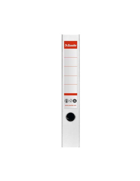 ESSELTE ARCHIVADOR PALANCA N1 CO2 NEUTRAL A4 CARTÓN 100 RECICLADO LOMO 50MM BLANCO