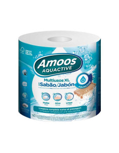 ROLLO PAPEL AMOOS AQUACTIVE JABÓN 50m