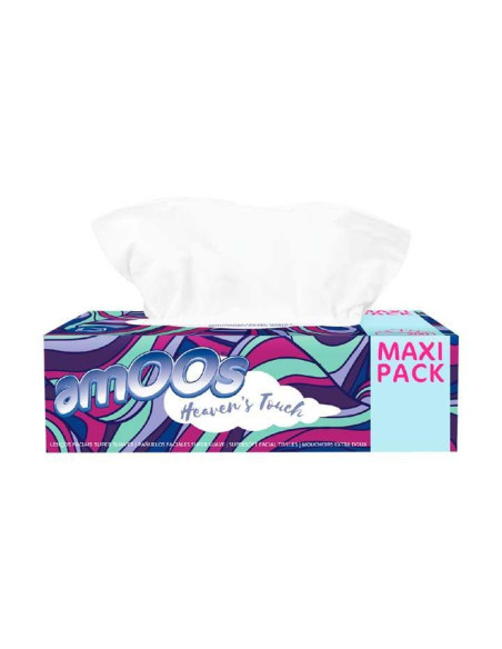 CAJA 200 PAÑUELOS FACIALES AMOOS