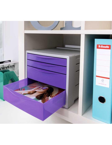 BUC ESSELTE COLOUR`BREEZE 4 CAJONES