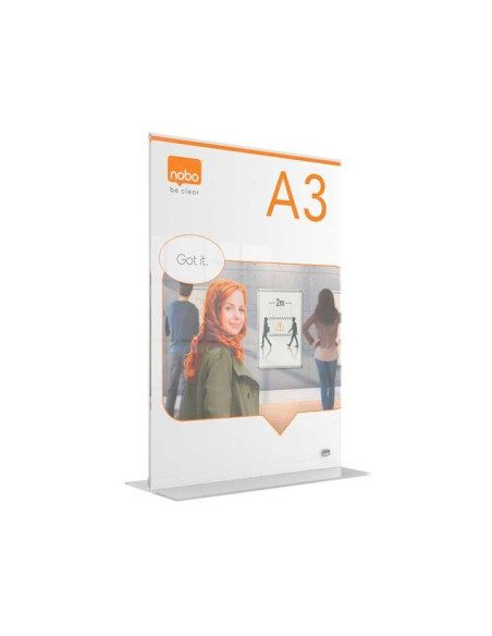 PORTAPOSTER SOBREMESA NOBO PREMIUM PLUS A3