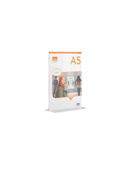 PORTAPOSTER SOBREMESA NOBO PREMIUM PLUS A5