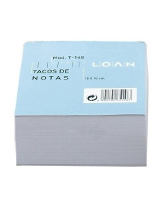 TACO 500h PAPEL LOAN 10x10cm ENCOLADO