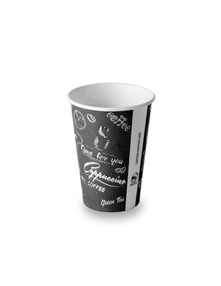 BOLSA 50 VASOS DE CARTÓN NUPIK NATURGO 220cc GRAFFITI