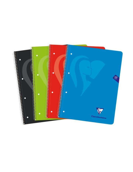 CUADERNO CLAIREFONTAINE "MIMESYS" A4 TAPA FORRADA