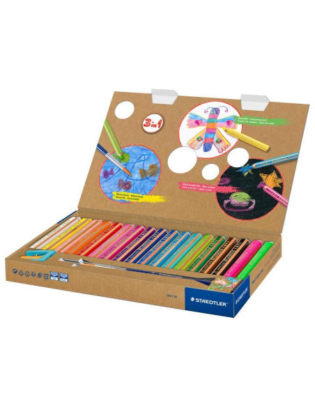 LAPICES de COLORES STAEDTLER 140 ESTUCHE de 18