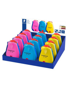 EXPOSITOR 12 AFILALÁPICES STAEDTLER CON DEPÓSITO