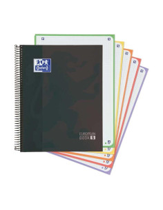 CUADERNO OXFORD CLASSIC EUROPEANBOOK 5 A4 120h TAPA EXTRADURA NEGRO 2