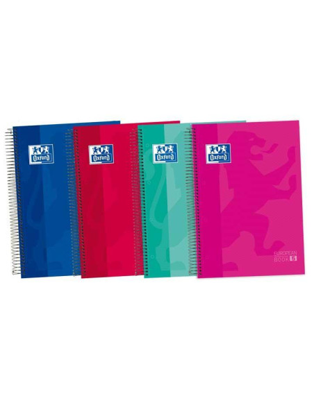 CUADERNO OXFORD "CLASSIC: EUROPEANBOOK 5" A4+ 120h TAPA EXTRADURA LISO