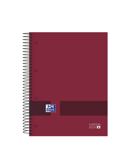OXFORD CUADERNO & YOU EUROPEANBOOK 5 WRITE&ERASE 120H A5 5X5 MICROPERFORADO TAPA EXTRADURA CSURTIDOS NEUTROS