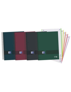 CUADERNO OXFORD EUROPEANBOOK 5 OXFORD&YOU A4 120h COLORES NEUTROS
