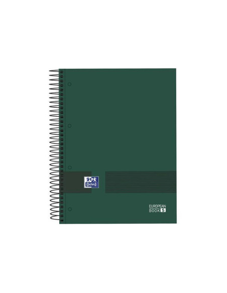 OXFORD CUADERNO & YOU EUROPEANBOOK 5 WRITE&ERASE 120H A4 5X5 MICROPERFORADO TAPA EXTRADURA CSURTIDOS NEUTROS