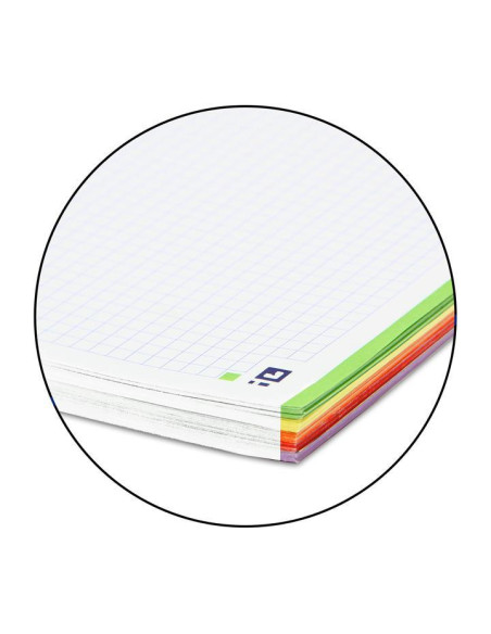 OXFORD CUADERNO & YOU EUROPEANBOOK 5 WRITE&ERASE 120H A4 5X5 MICROPERFORADO TAPA EXTRADURA CSURTIDOS NEUTROS