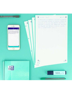 RECAMBIO OXFORD CLASSIC COLOR 1 A4 100h20h 5x5