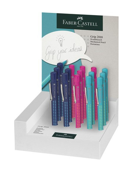 PORTAMINAS FABER-CASTELL GRIP 2010 05mm EXPOSITOR DE 15