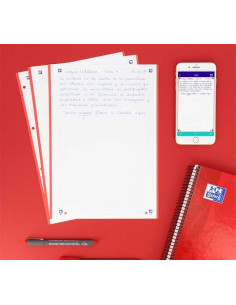 RECAMBIO OXFORD CLASSIC COLOR 1 A4 100h20h 5x5 2