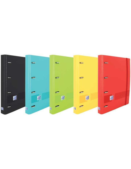 CARPETA OXFORD EUROPEANBINDER LIVE&GO A4 HORIZONTAL COLORES VIVOS