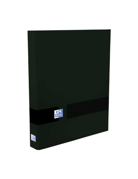 CARPETA de ANILLAS OXFORD OXFORD&YOU CARTON FORRADO A4 4 anMIXTAS 40mm NEGRO