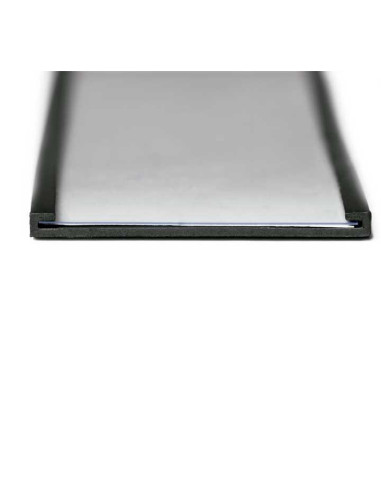 PACK 50 PORTAETIQUETAS DURABLE MAGNÉTICO 200x20mm