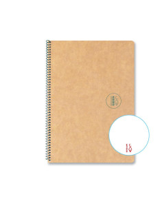 CUADERNO ESPIRAL 50h ESCOLOFI GREEN ESCOLAR A5 LISO 2