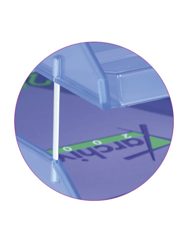 ARCHIVO 2000 JUEGO 4 VARILLAS ELEVADORAS SEPARACION DE 50 MM VALIDO PARA REF 700 705715 TP 715 TL 36X80 MM ACERO