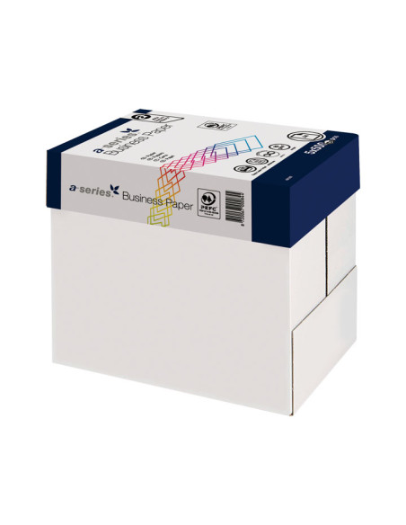 CAJA 5 PAQUETES 500h PAPEL A-SERIES BUSINESS A4