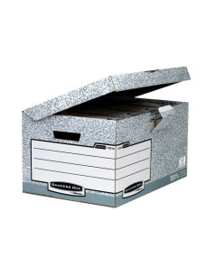 MAXI CONTENEDOR BANKERS BOX DE ARCHIVO CON TAPA FIJA SYSTEM