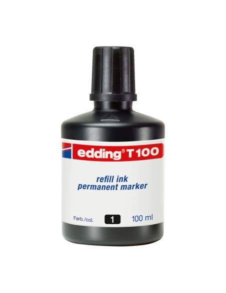 BOTE DE TINTA EDDING PARA RELLENAR 100ml