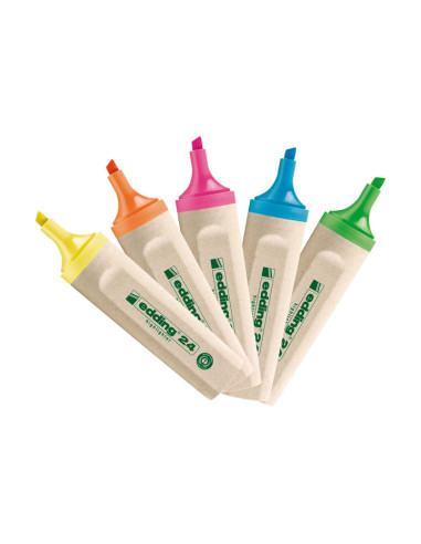 MARCADOR FLUORESCENTE EDDING 24 ECOLINE