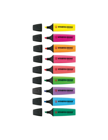 MARCADOR FLUORESCENTE STABILO BOSS ORIGINAL