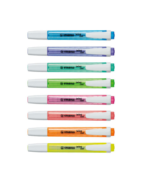 MARCADOR FLUORESCENTE STABILO SWING COOL