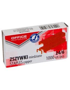 CAJA 1000 GRAPAS 246 A-SERIES COBREADAS