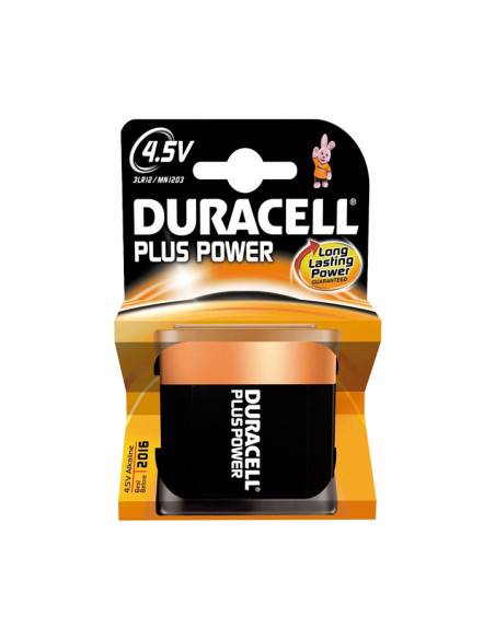PACK 1 PILA DURACELL ALCALINA PLUS POWER 45V