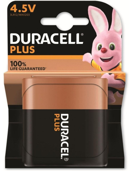 PACK 1 PILA DURACELL ALCALINA PLUS POWER 45V