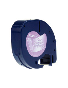 CINTA PLÁSTICO DYMO LETRA TAG 12mm x 4m