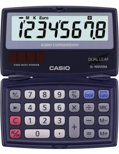 CALCULADORA DE BOLSILLO CASIO SL-100 VERA