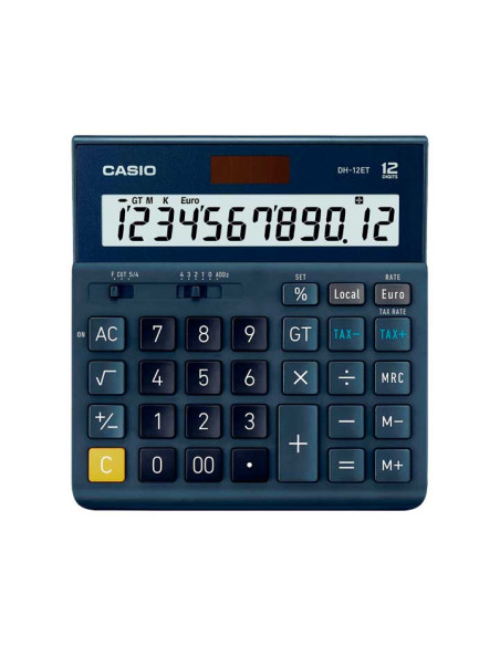 CALCULADORA DE SOBREMESA CASIO DH-12ET