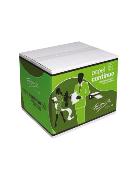 CAJA 2500h PAPEL CONTINUO FABRISA 38x11 TREPADO DERECHA PAUTADO