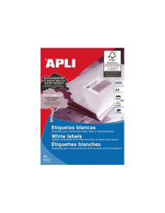 CAJA 500h ETIQUETAS POLIVALENTES APLI 210x148mm