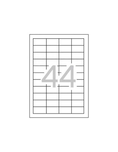 CAJA 20h ETIQUETAS APLI POLIÉSTER 485x254mm