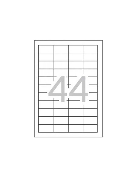 ETIQUETAS ADHIMPRAPLI A4 POLYESTER TRANSLUCMATE LS-CP BLISTER 20h  485x254 mm CRECTOS 880 uds01223
