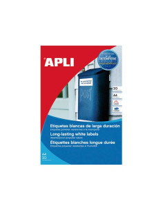 CAJA 20h ETIQUETAS APLI POLIÉSTER 646x338mm PARA EXTERIOR