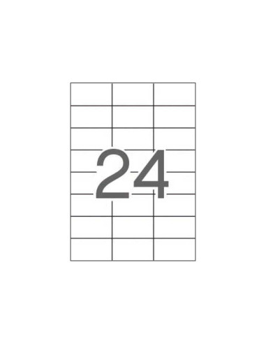 CAJA 20h ETIQUETAS APLI POLIÉSTER 646x338mm PARA EXTERIOR