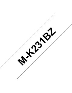 BROTHER CINTA NO LAMINADA TEXTO NEGRO SOBRE BLANCO - 12MMX8M
